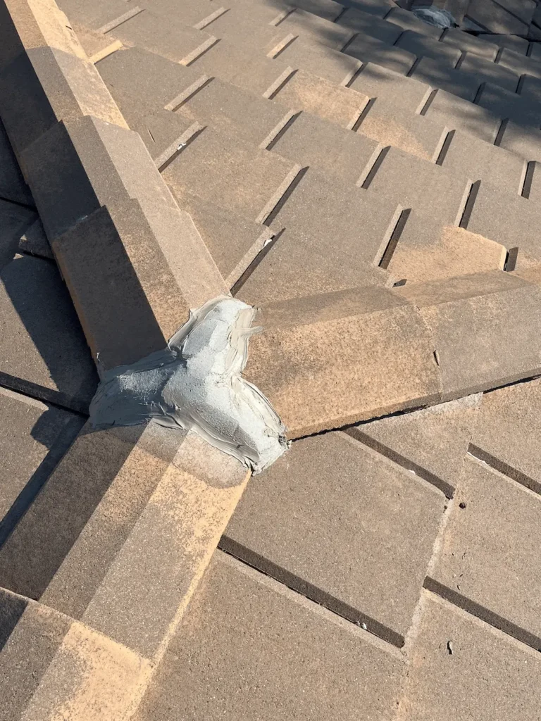 roof inspection near me includes concrete tiles